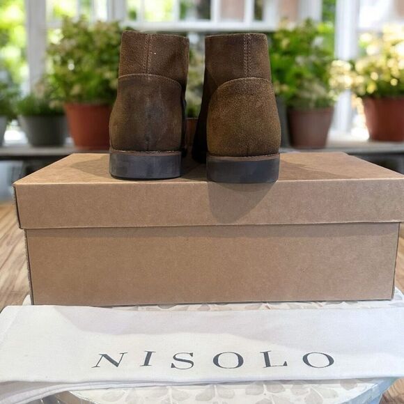 Nisolo Everyday Daytripper Leather Chukka Boots Waxed Brown Lace-Up Men’s - Picture 10 of 15